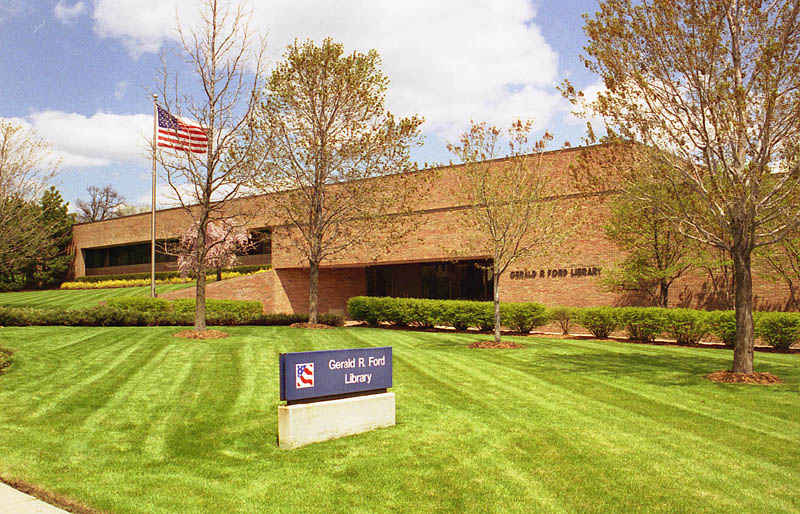 Exterior of the Gerald R. Ford Presidential Library
